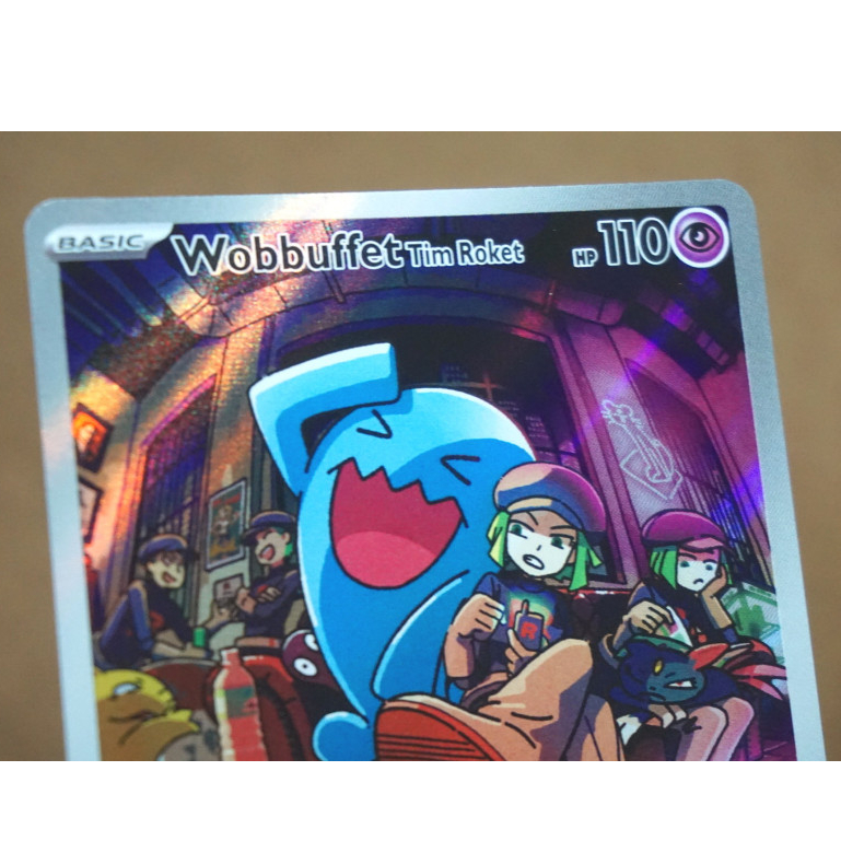 Jual Kartu TCG Pokemon Indonesia Kehadiran Juara : Wobbuffet Tim Roket ...