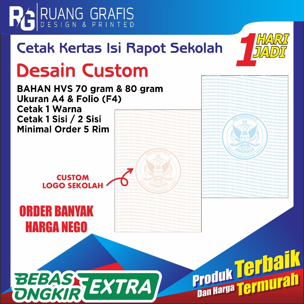 Jual Kertas Raport Terlengkap & Harga Terbaru Juli 2026 | Shopee Indonesia