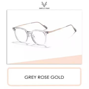 Gentle Fawn Kacamata Antiradiasi Blueray Fashion Kotak Tr90 Bisa Minus Fashion Pria Dan Wanita