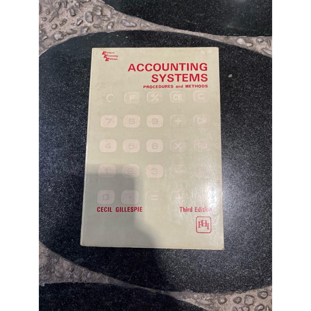 Jual Buku Accounting Systems Procedures and Methods, Cecil Gillespie ...