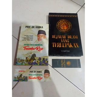 OBRAL BUKU MURAH ORIGINAL / BUKU SEJARAH / SASTRA / 1 PAKET ISI 2 BUKU / SEJARAH ISLAM YANG TERLUPAKAN / TUANKU RAO / BEST SELLER / FILSAFAT / BACAAN ISLAM / AGAMA ISLAM /