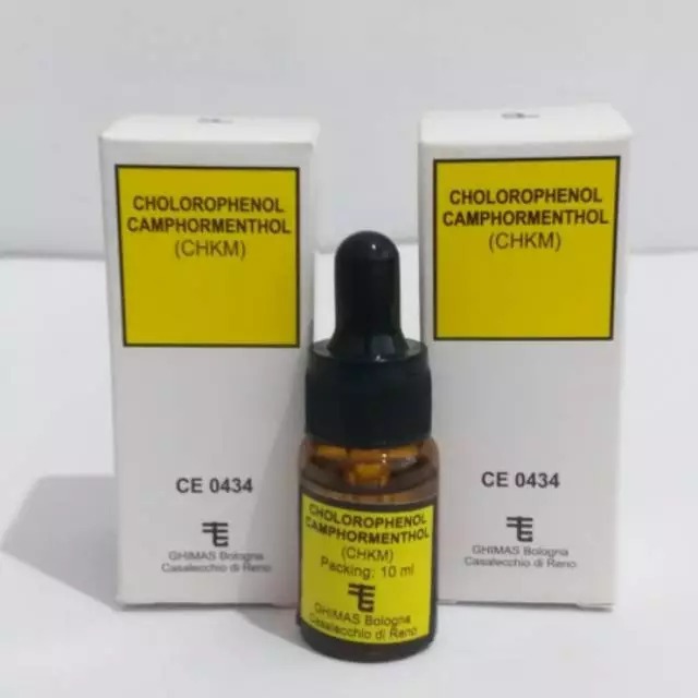 Jual Dental CHKM chlorophenol dental ghimas 10ml | Shopee Indonesia