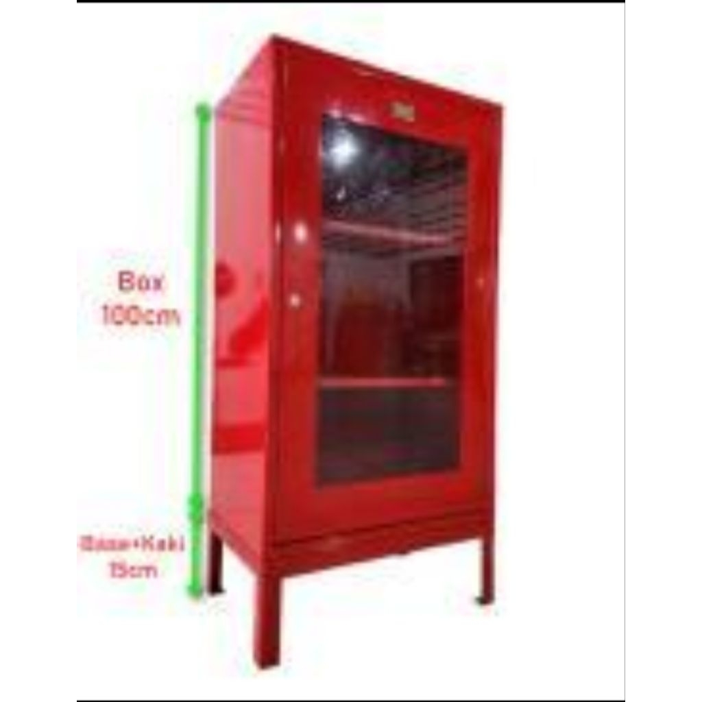 Jual Box APD / Safety Cabinet Plat Besi Kecil 1 pintu , Brand ...