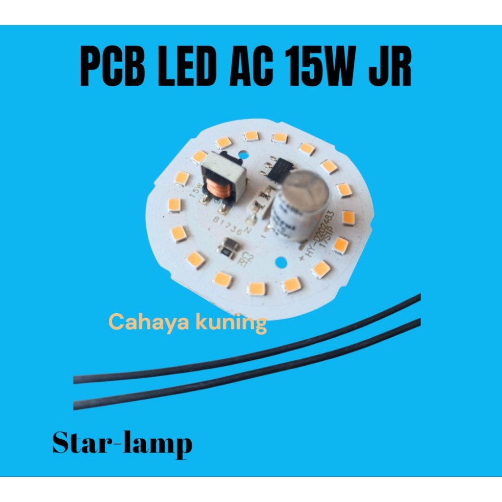 Jual PCB LED AC 15W JR CAHAYA KUNING | Shopee Indonesia