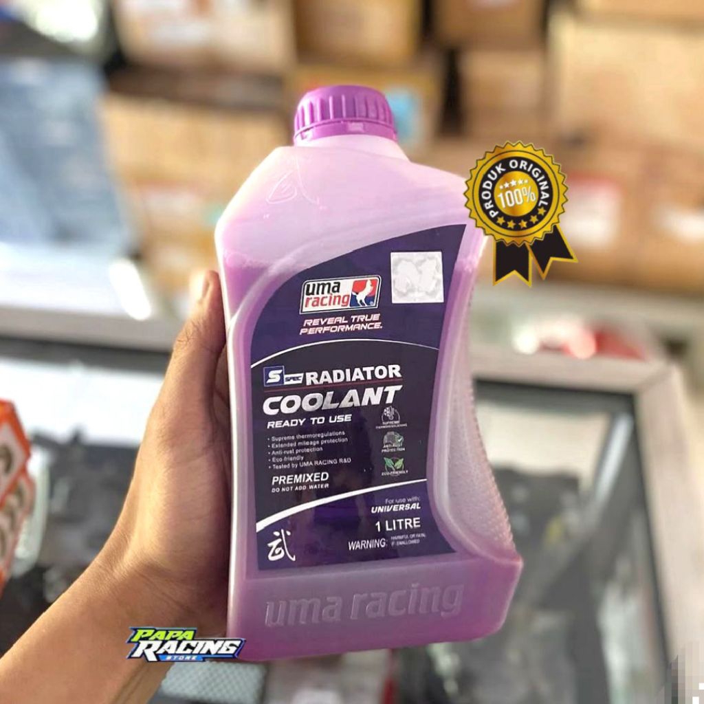 Jual air radiator UMA RACING UNTUK SEMUA MOTOR/UNIVERSAL coolant uma ...