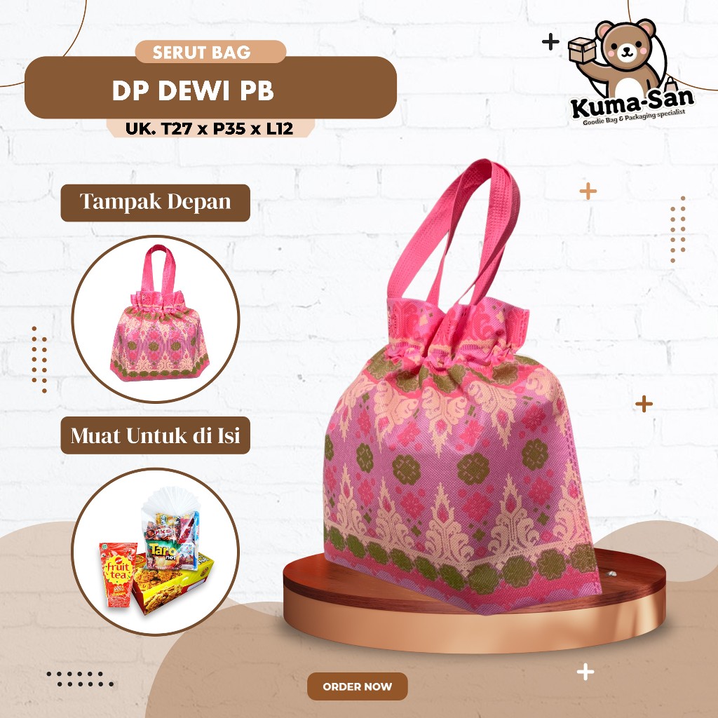 Jual KUMASAN Tas Souvenir Tas Bingkisan Tas Hajatan Tas Snack Tas Roti ...