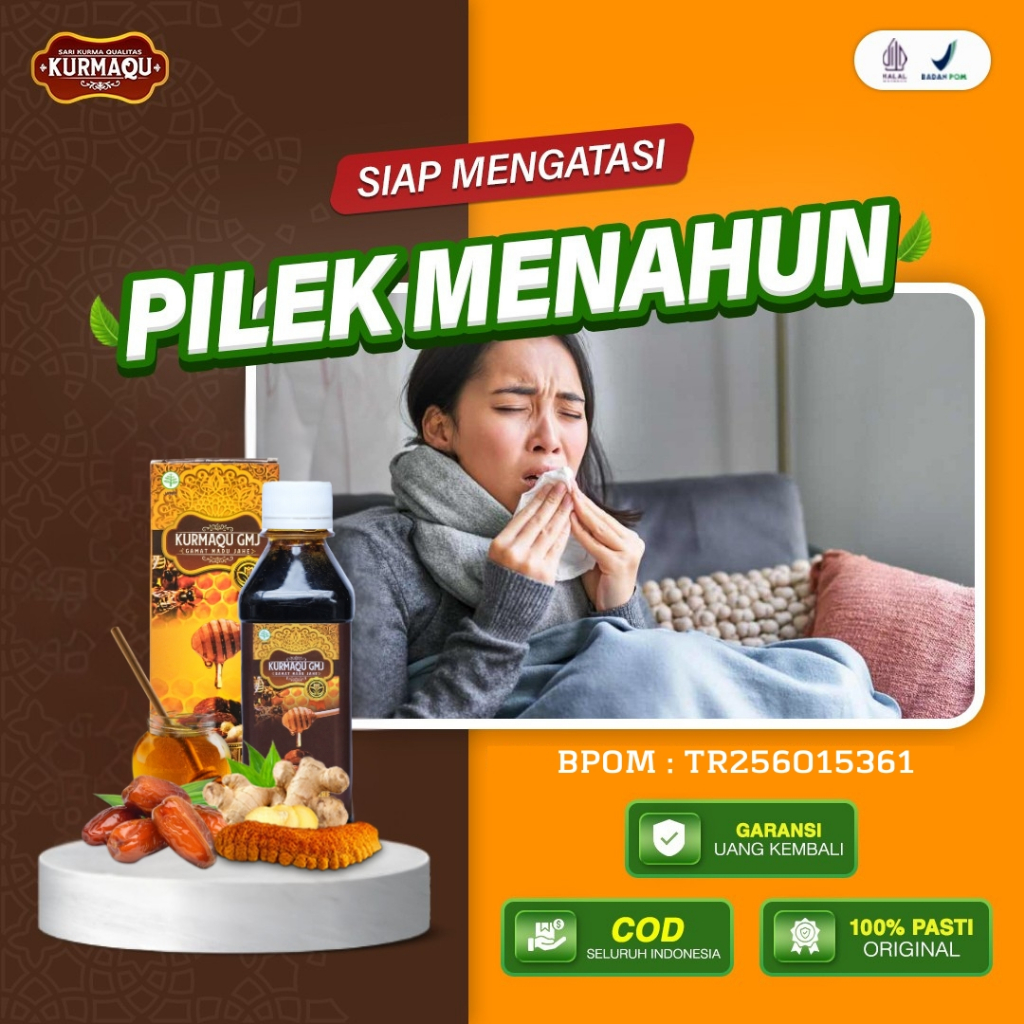 Obat Pilek Menahun Flu Salesma Hidung Meler Bau Busuk Sinusitis Rhinitis Alergi Sinus KurmaQu ORI