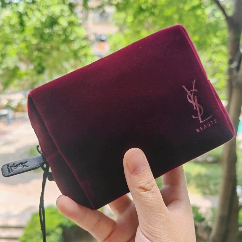 Jual ysl pouch hitam | Shopee Indonesia
