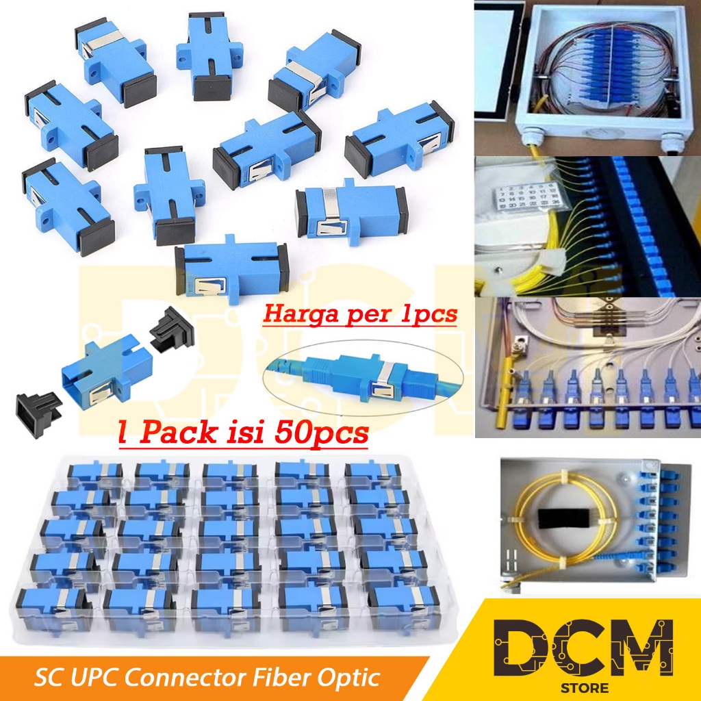 Jual Adapter SC UPC Fiber Optical Sensors / ADAPTOR OPTIK OPTIC / FO ...