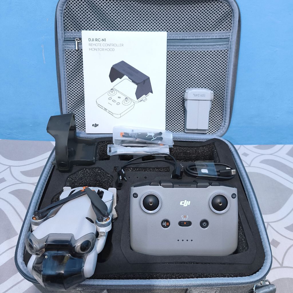 Jual Drone Dji Mini 4 Pro Rcn2 Baterai Plus Second Mulus | Shopee Indonesia