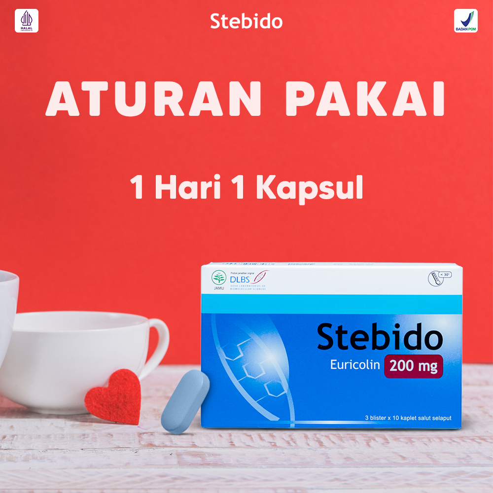 Jual Stebido 30 Kaplet 200 mg - Suplemen Kesuburan Pria Kemasan Rapi ...