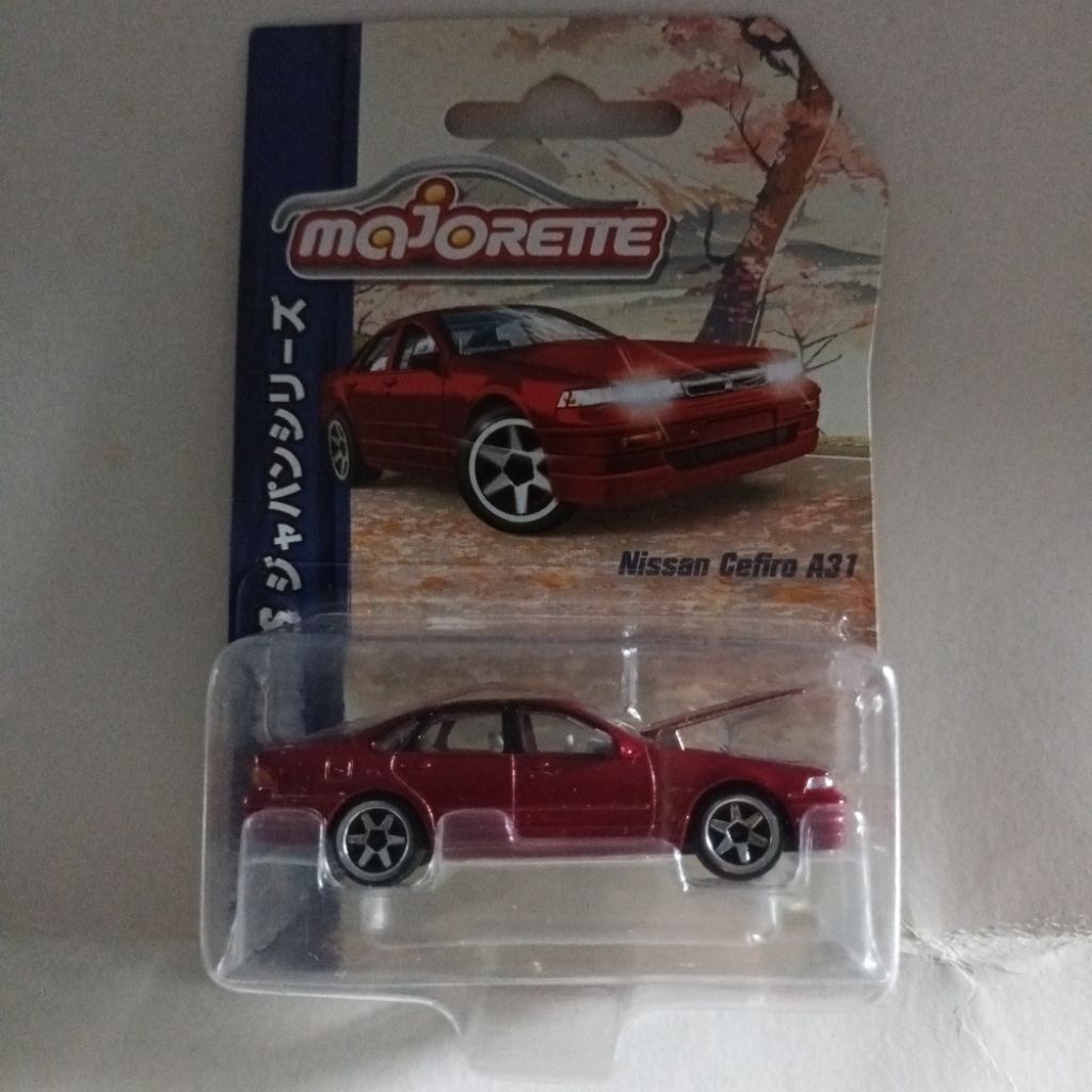 Jual Die Cast Majorette Nissan Cefiro A31 (Red) | Shopee Indonesia