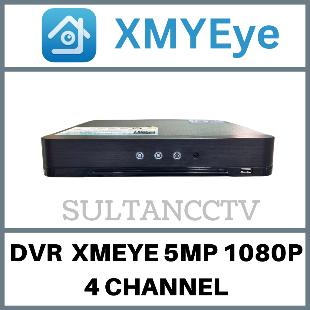 Jual Dvr Xmeye 4 Channel 4 Port Full Hd 1080p 6 In 1 Hybrid Shopee 