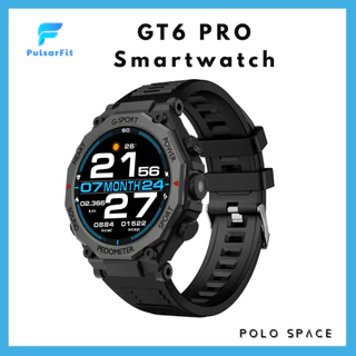 PulsarFit GT6 Pro Smartwatch Bluetooth Tahan Air
