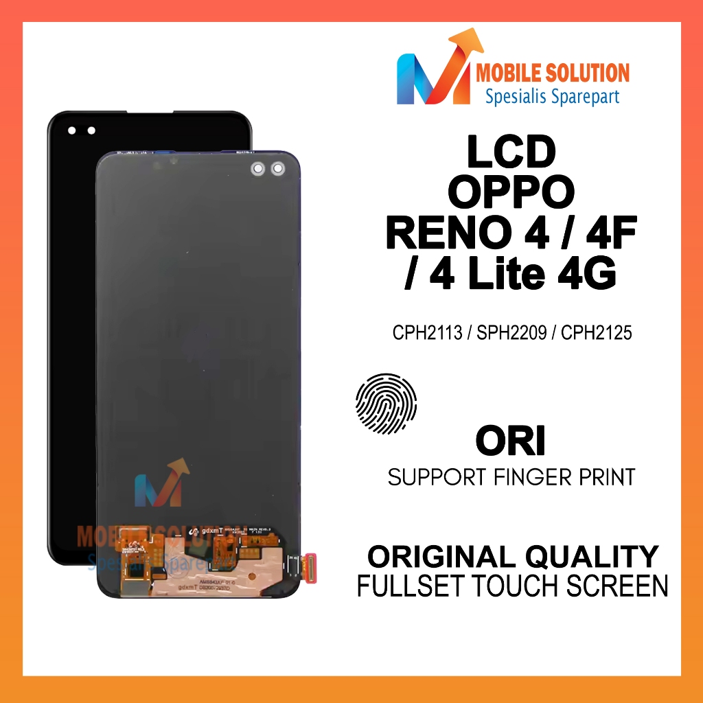 Jual Grosir LCD Reno 4 Original / LCD Reno 4F / LCD Reno 4 Lite 4G ...