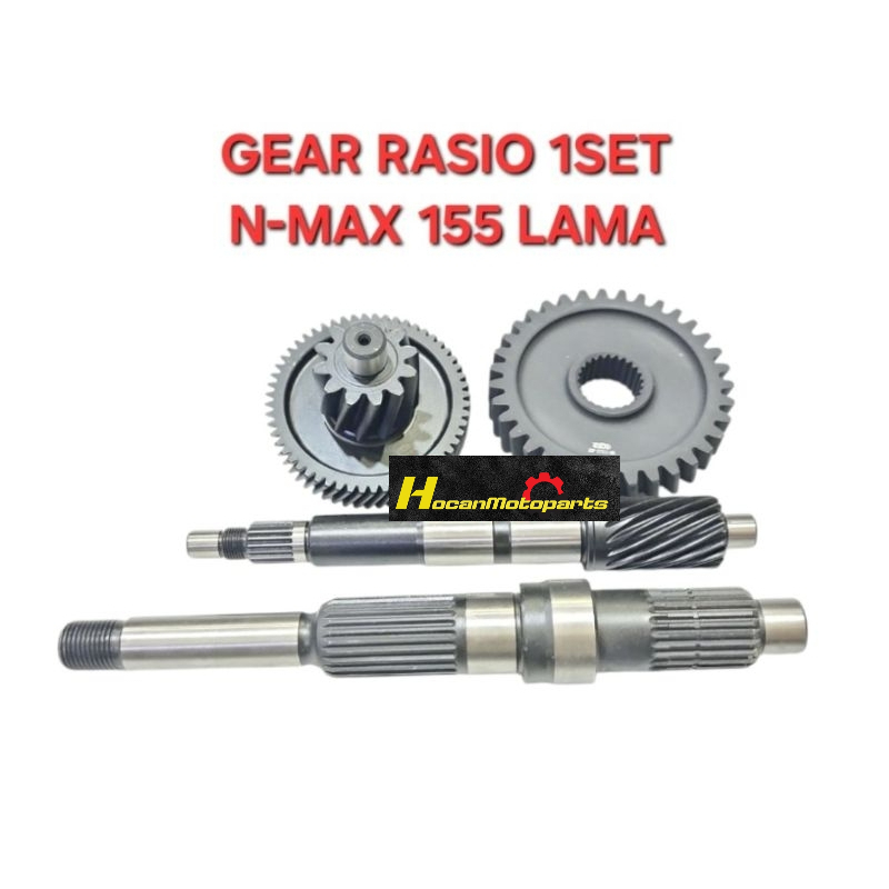 Jual GEAR RASIO 1SET GIGI RASIO CVT N-MAX LAMA N MAX OLD 155 BEST ...