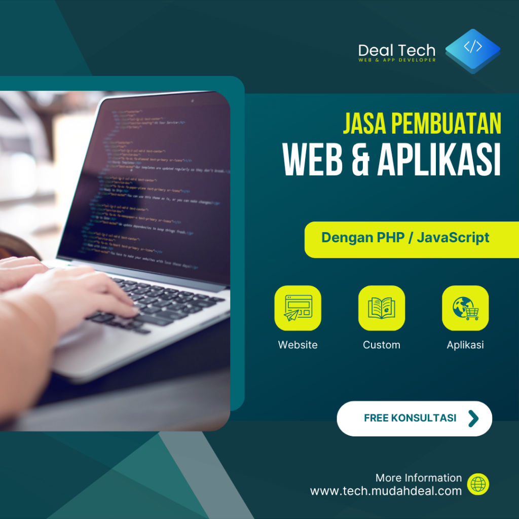 Jual Jasa Pembuatan Website & Aplikasi Dengan PHP/JavaScript ...