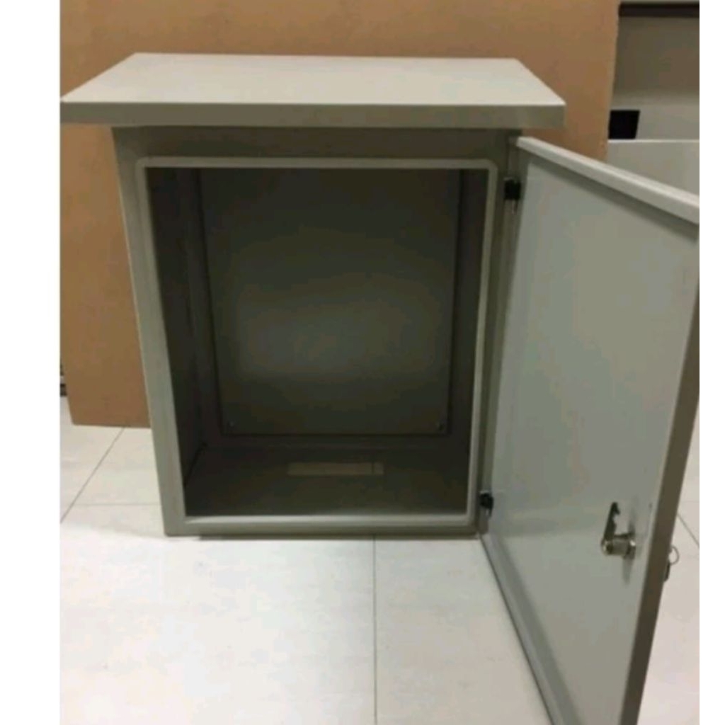 Jual Box panel listrik outdoor topi EH 40x50x20 50x40x20 1.2mm | Shopee ...