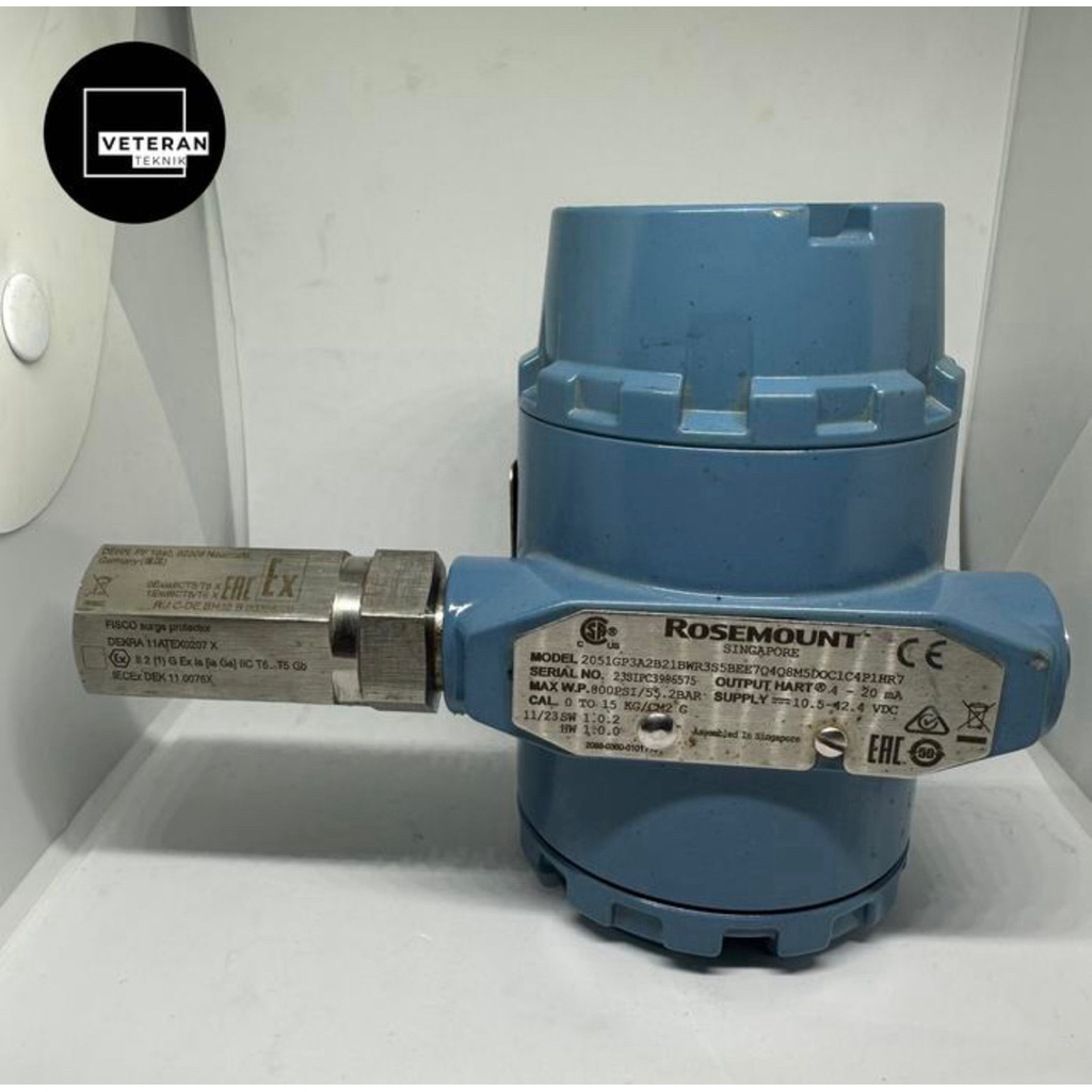 Jual ROSEMOUNT MODEL 2051GP3A2B21BWR3S5BEE7Q4Q8M5D0C1C4P1HR7 SERIAL NO ...