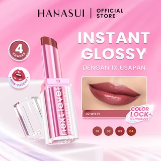 Hanasui Next Level Butter Balm - Color Butter Balm Tinted Lip Balm Melembabkan & Mencerahkan Bibir Lightweight & Cover Bibir Gelap Beauty Hyper Gloss Lip Balm