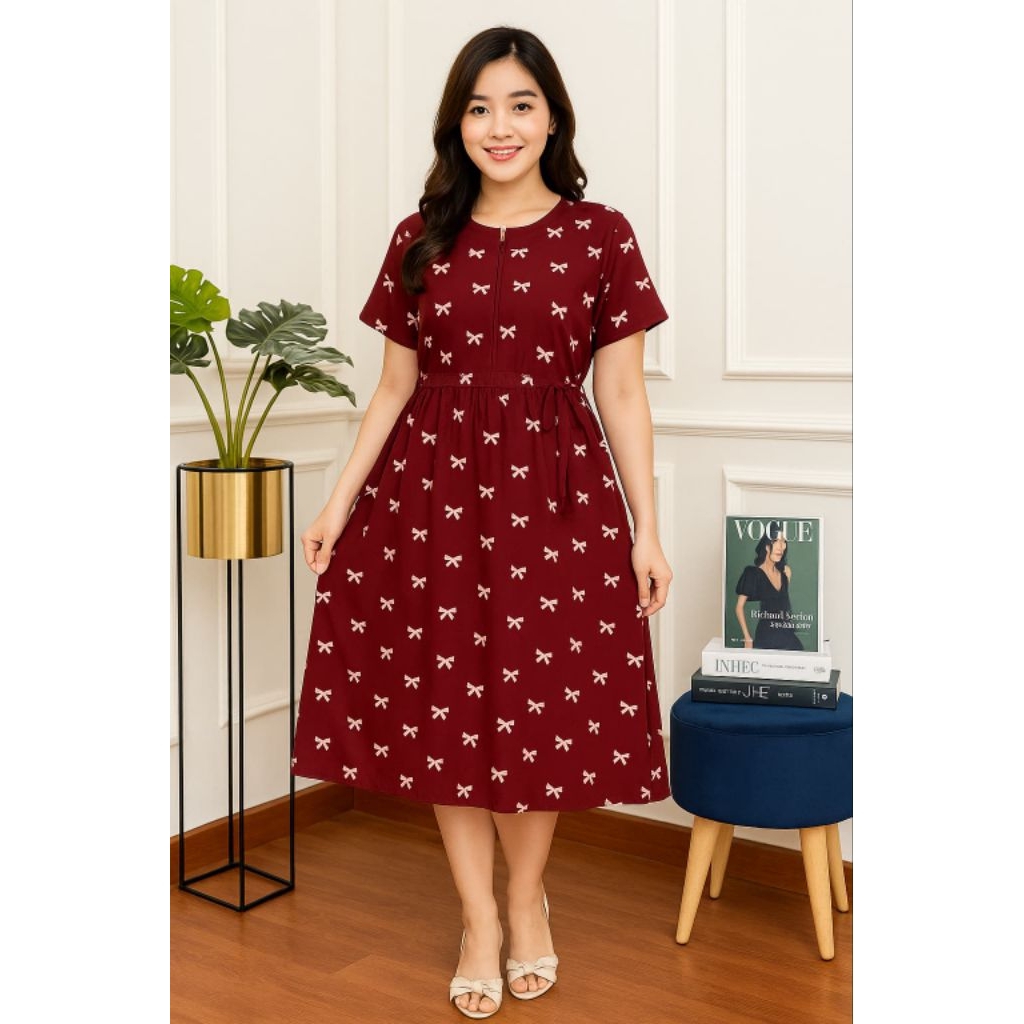 Jual Daster chibi daster love bumil frendly rayon premium | Shopee ...