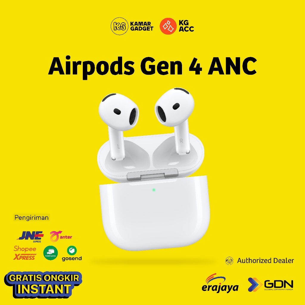Jual AirPods Gen 4 ANC - Active Noise Cancellation Original Resmi ...
