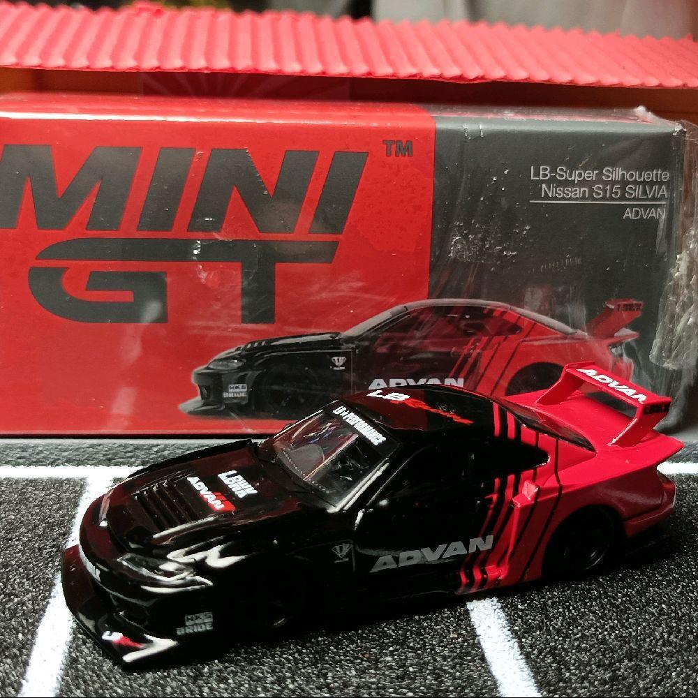 Jual MINI-GT LBWK NISSAN SILVIA (S15) #ADVAN (UNSEALED) | Shopee Indonesia