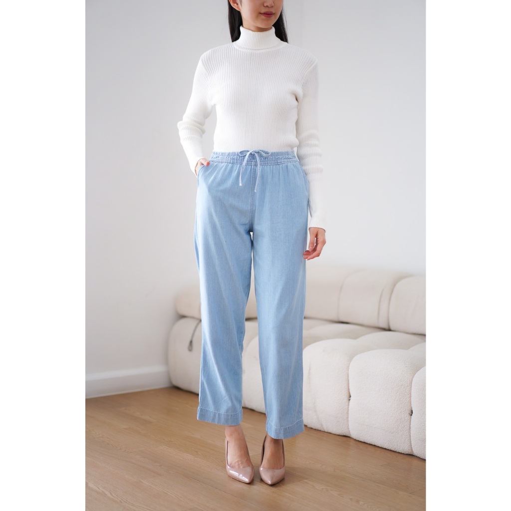 Jual COME Manda Denim Pants 130 (2 warna) - Celana Panjang Basic Denim ...