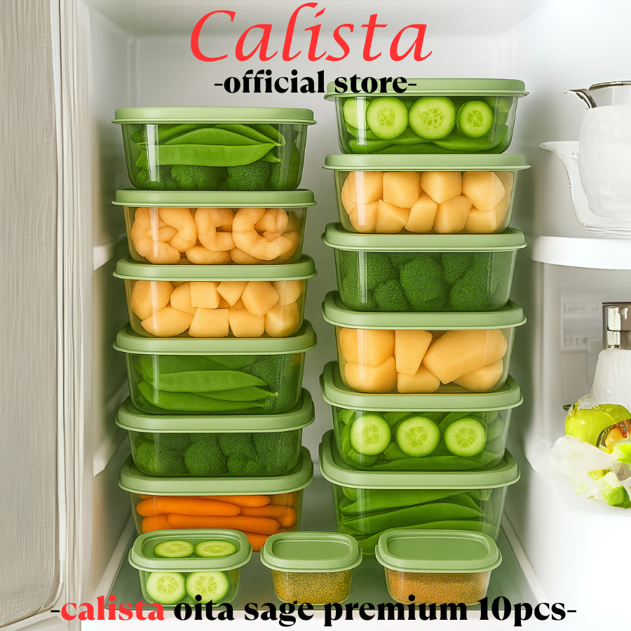 Jual [ Calista ] Sealware Food Container Toples Plastik Bening Calista ...
