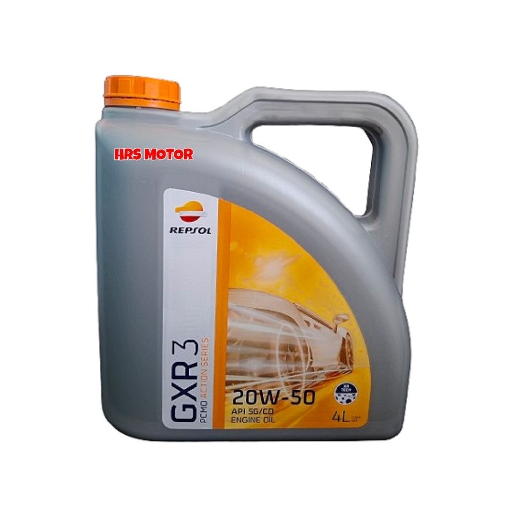 Jual Repsol GXR 3 PCMO ACTION SERIES 20W-50 API SG/CD 4 LITER UNTUK ...