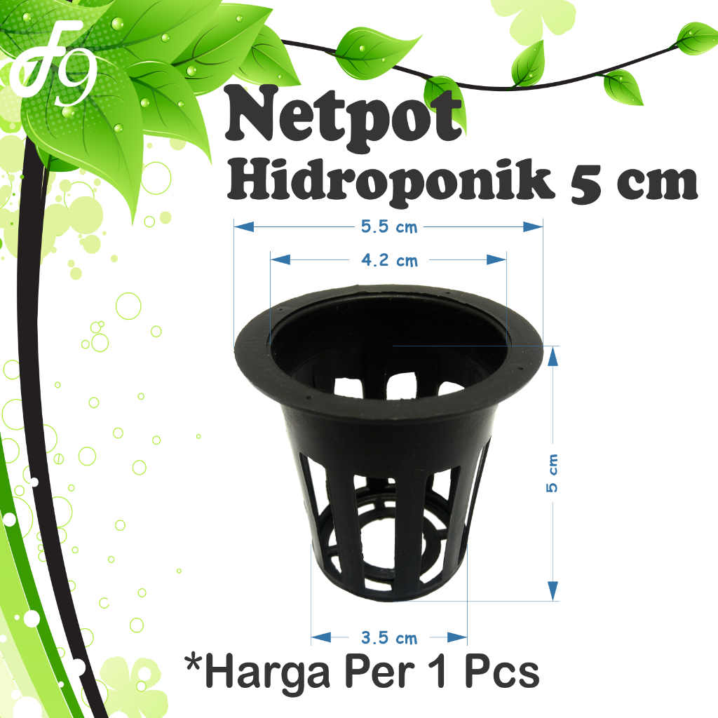 Netpot net pot hidroponik 5 cm