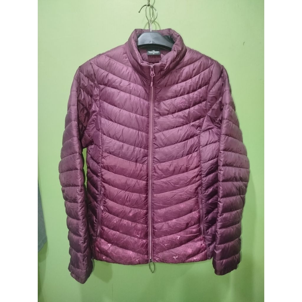 Jual JAKET BULANG CACING WESTWOOD ULTRALIGHT MARUN | Shopee Indonesia