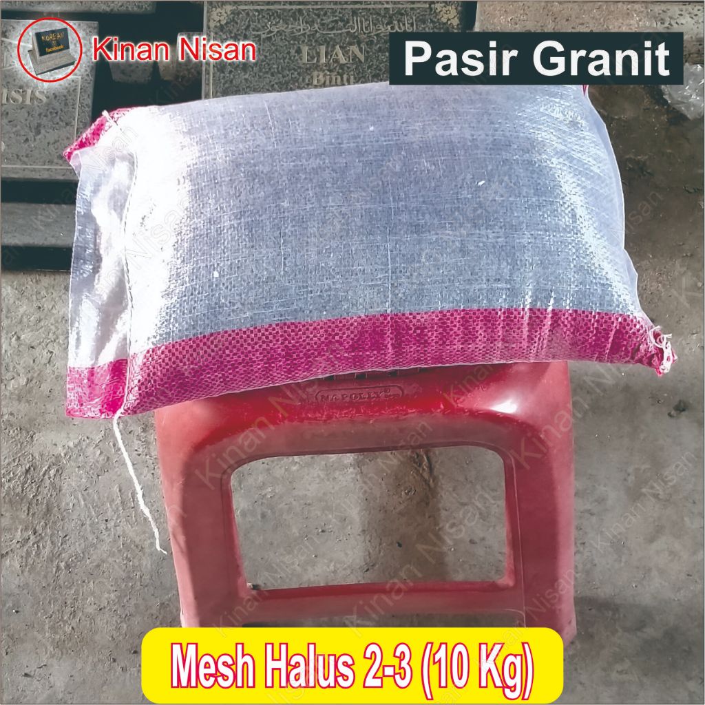 Jual Pasir Granit Untuk Batu Nisan Mesh Halus 10 Kg | Shopee Indonesia