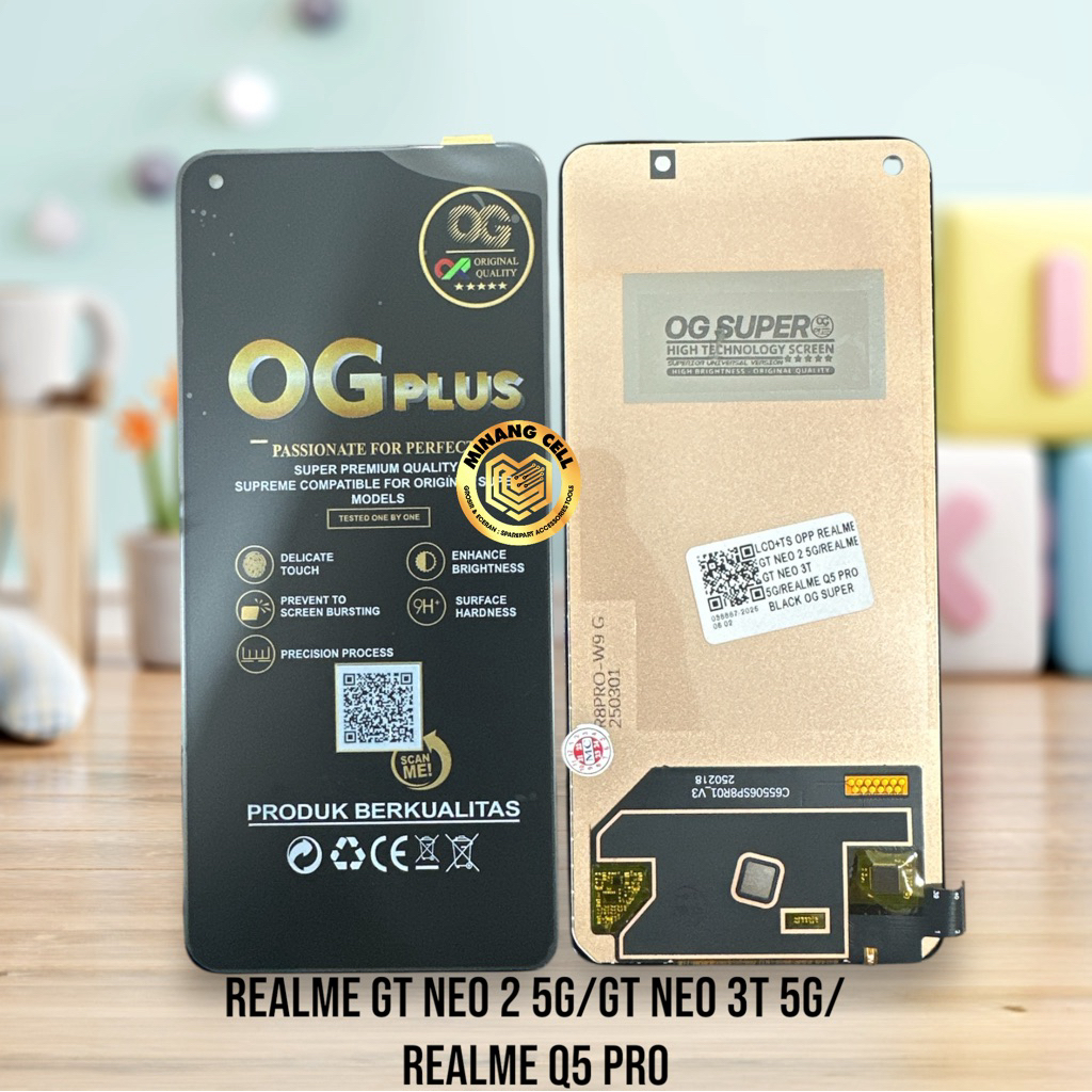 Jual LCD TOUCHSCREEN REALME GT NEO 2 5G/REALME GT NEO 3T 5G/REALME Q ...