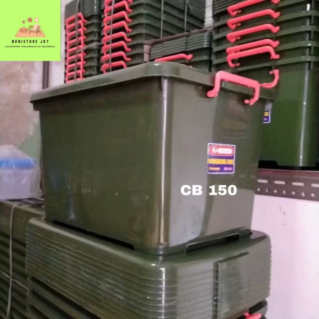 Jual CONTAINER BOX 150L NIKURA / KONTAINER BOX SERBAGUNA / STORAGE BOX ...