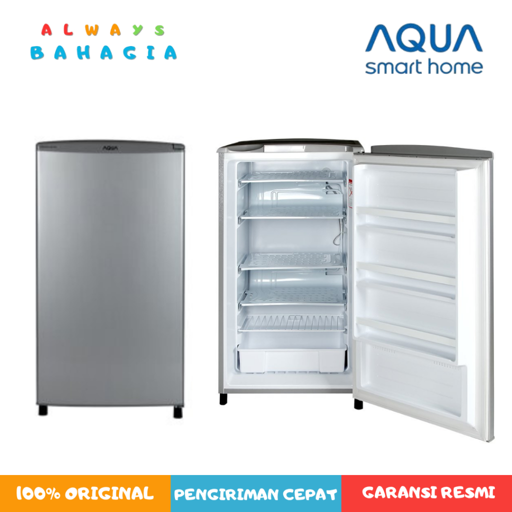 Jual AQUA AQF-S4(S) Upright Freezer Kapasitas 121 liter | Shopee Indonesia