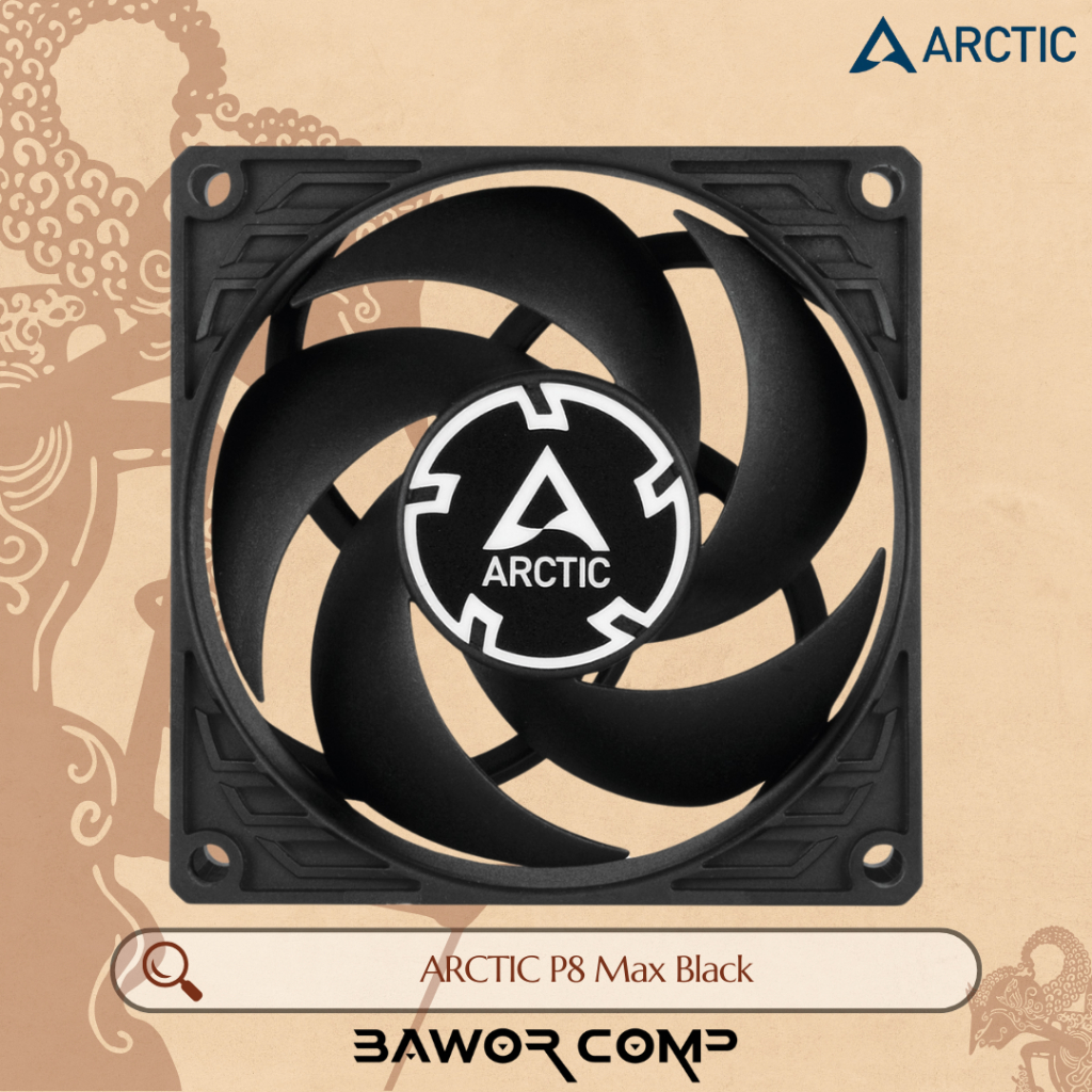 Buy Arctic P8 Silent 80mm Low Noise Casing Cooler in Bangladesh