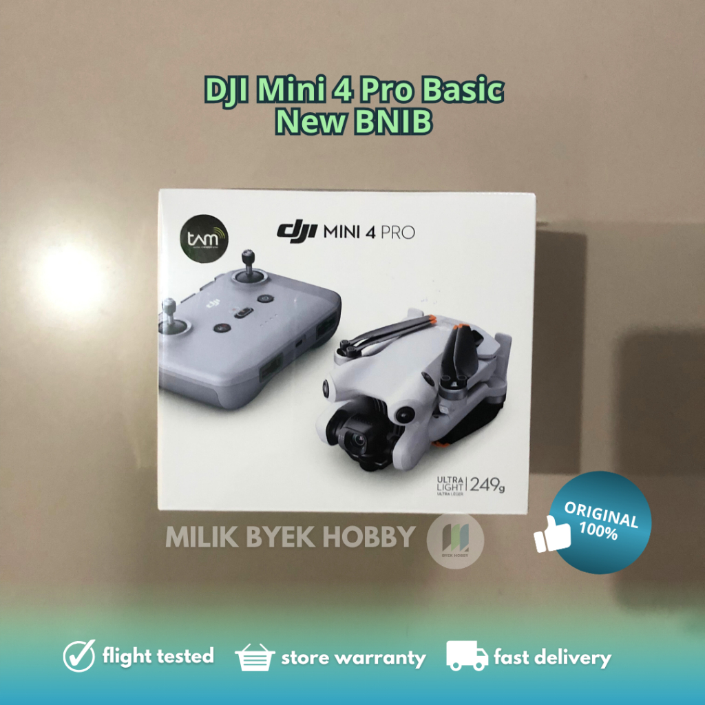 Jual DJI Mini 4 Pro Basic New Segel BNIB (Drone 4K Portrait Camera ...