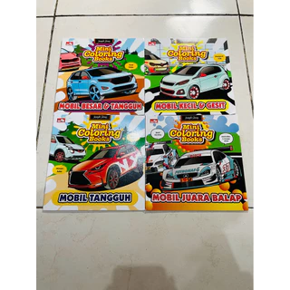 ( PROMO BUKU MURAH ORIGINAL ) BUKU ANAK / AKTIVITAS ANAK / MEWARNAI / Mini Coloring Books 02