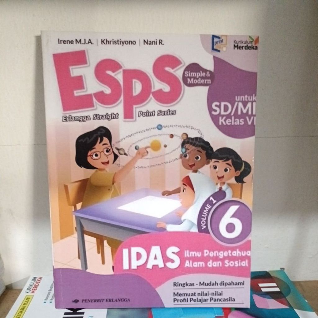 Jual buku esps IPAS ilmu pengetahuan alam dan sosial volume 1 untuk SD ...