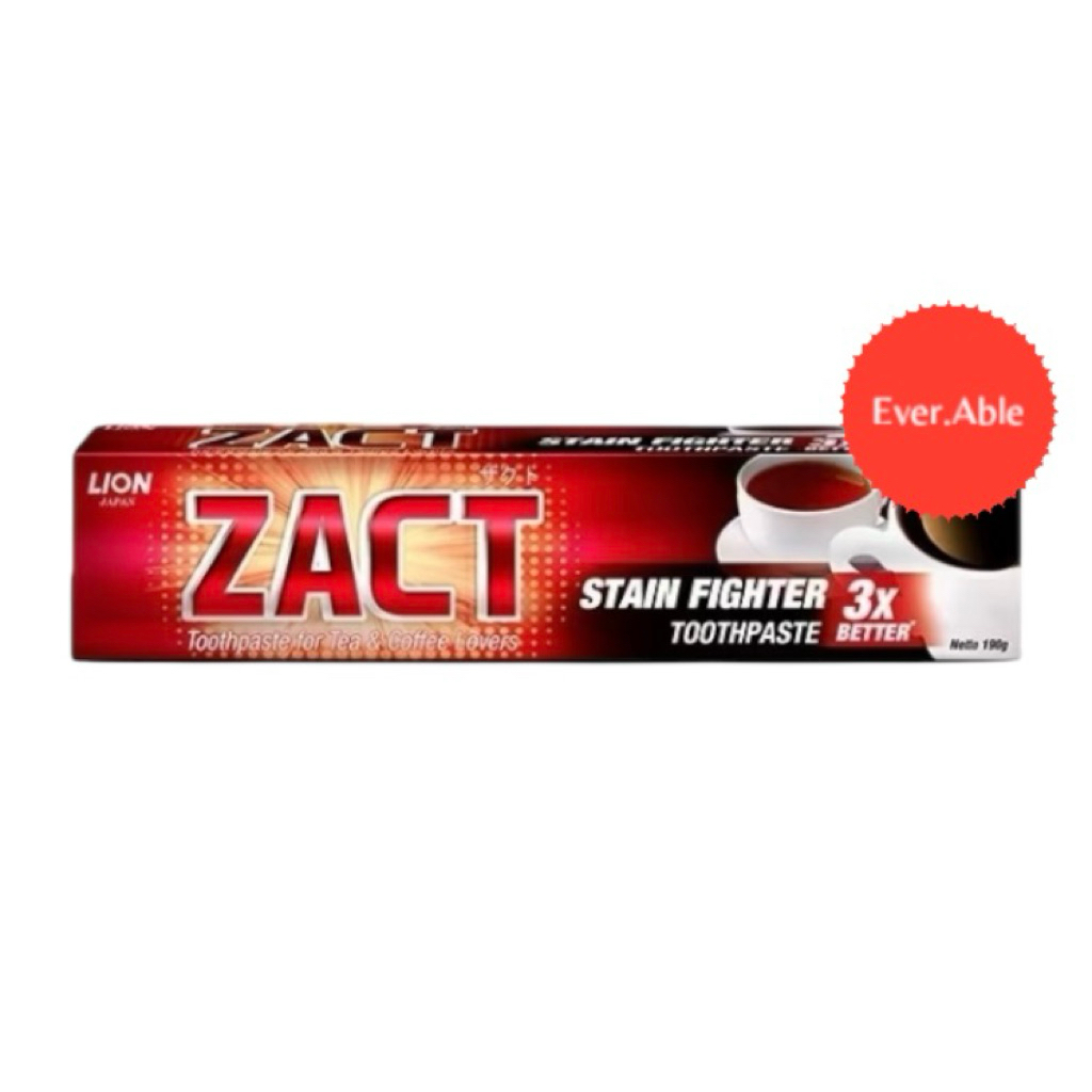 Jual ZACT TOOTHPASTE FOR TEA & COFFEE LOVERS 190 GR | Shopee Indonesia