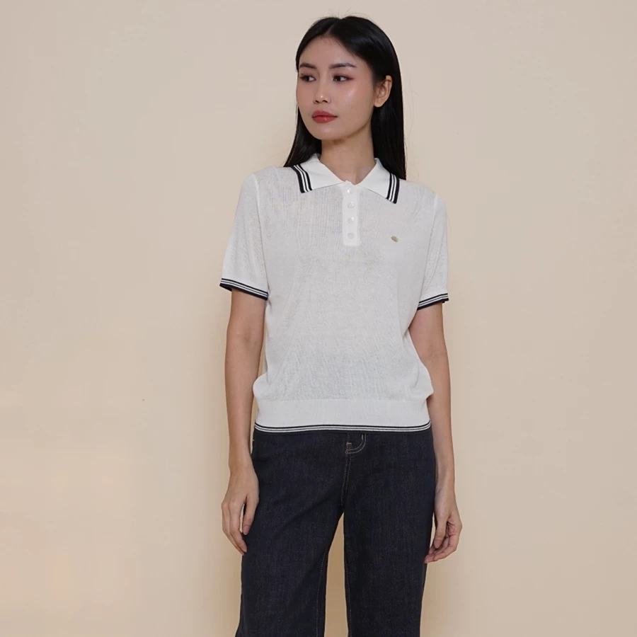 MAJEWITHLOVE Short Sleeves Knitwear