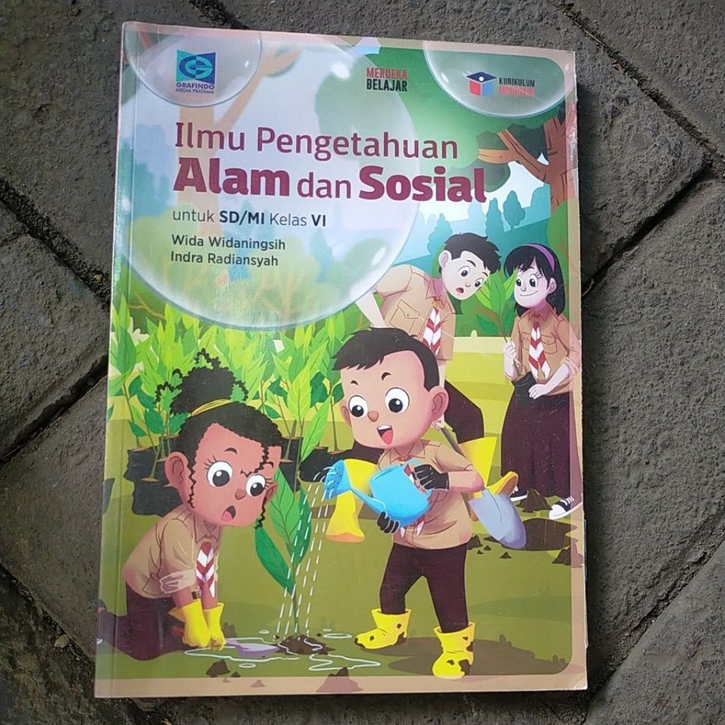 Jual IPAS / Ilmu Pengetahuan Alam dan Sosial SD kelas VI / kelas 6 ...