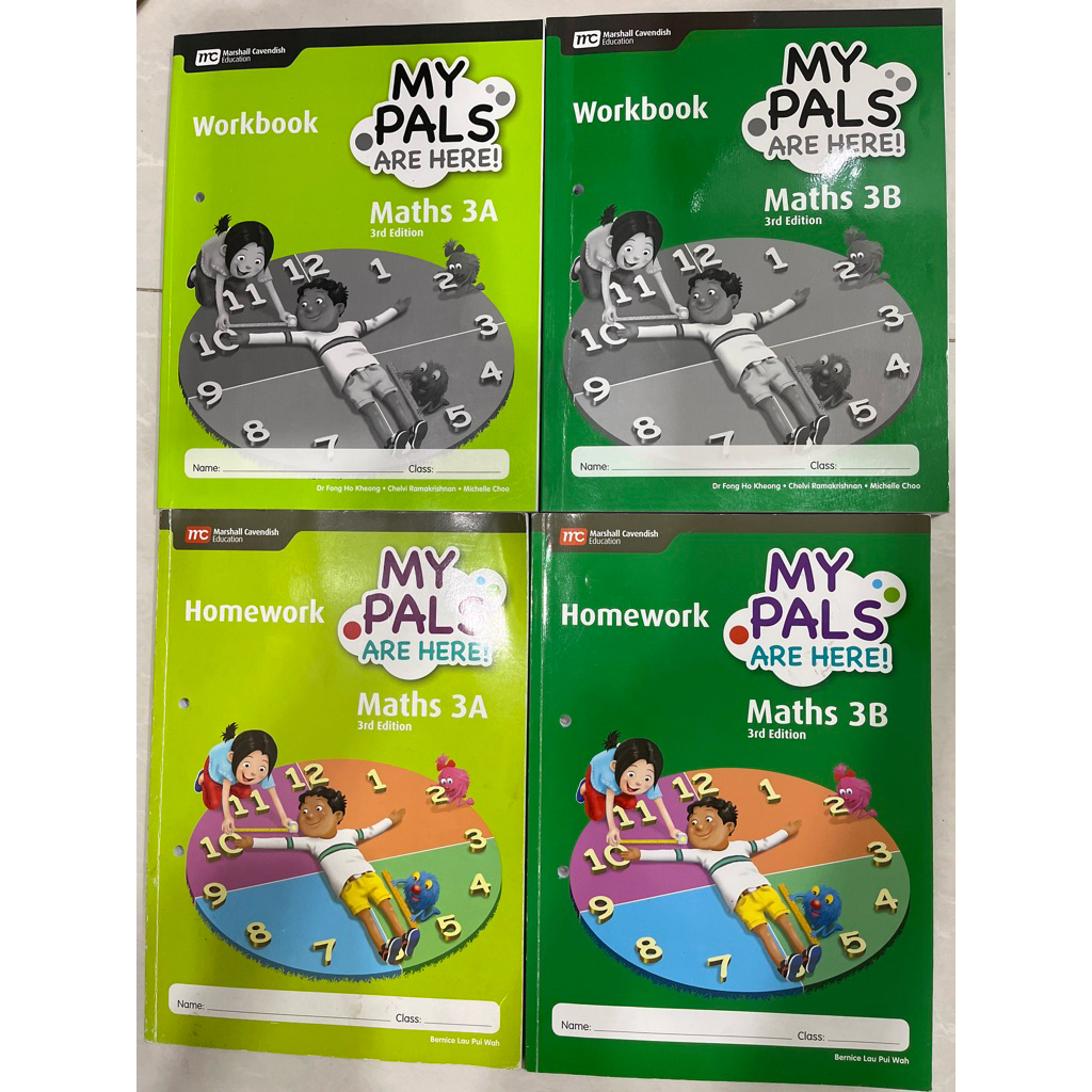 Jual Second My pals are here Pupils book Math 3A & 3B workbook dan ...