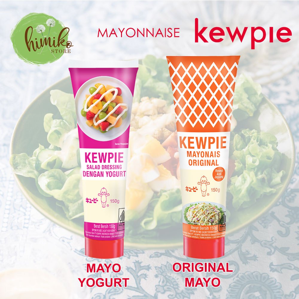 Jual Kewpie Mayonaise All Varian Rasa Kemasan Praktis 150 gr Original ...