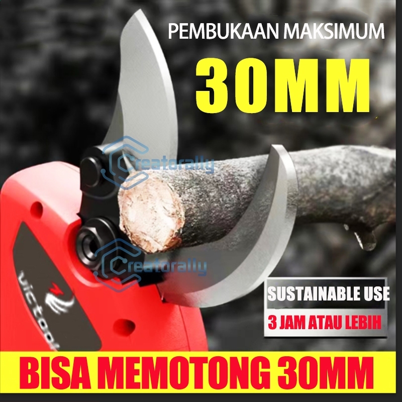 Jual Victool.Mall Gunting Dahan Elektrik Tampilan Digital 3000W Motor ...