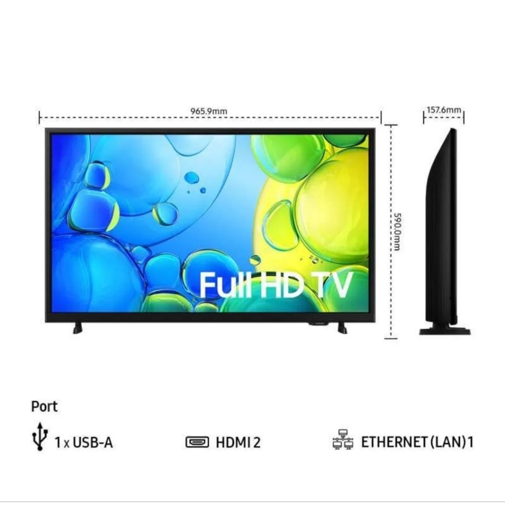 Jual Samsung Smart One Ui Tizen 43 Inch F6000F F6000 UA43F6000FKXXD OTS ...