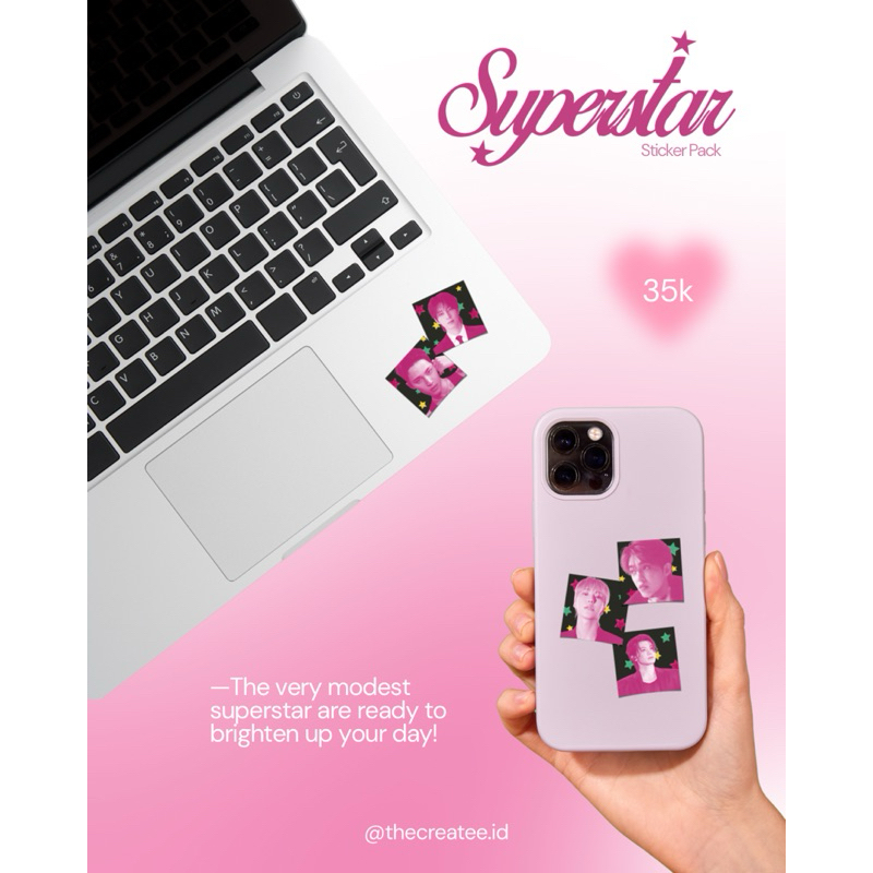 Jual [READY STOCK] PROMO VALENTINE!! SUPERSTAR - SVT SEVENTEEN STICKER ...