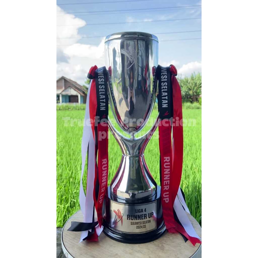 Jual PIALA LOGAM ALUMUNIUM CAWAN 2025-A SIZE L CHAMPIONS CUP TROPHY ...