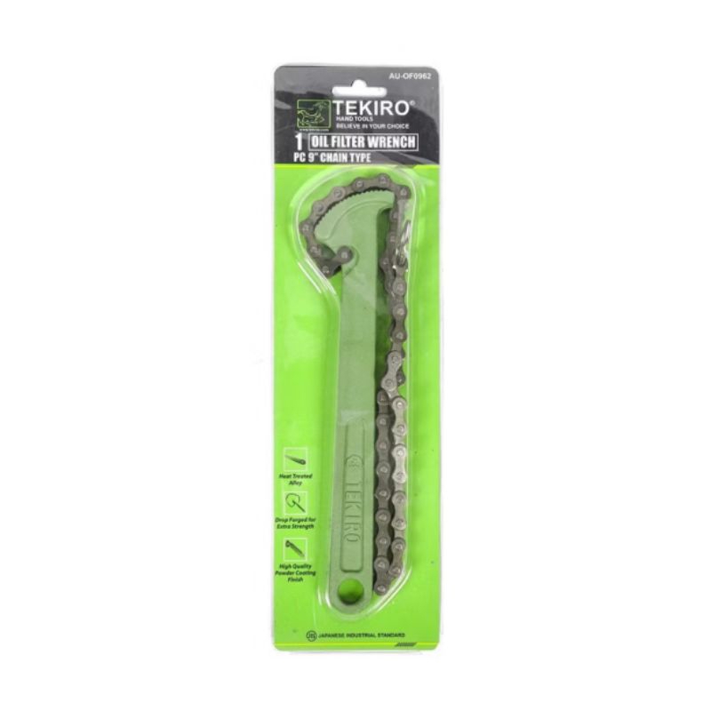 Jual TEKIRO kunci filter oli RANTAI 9 INCH oil filter wrench CHAIN ...